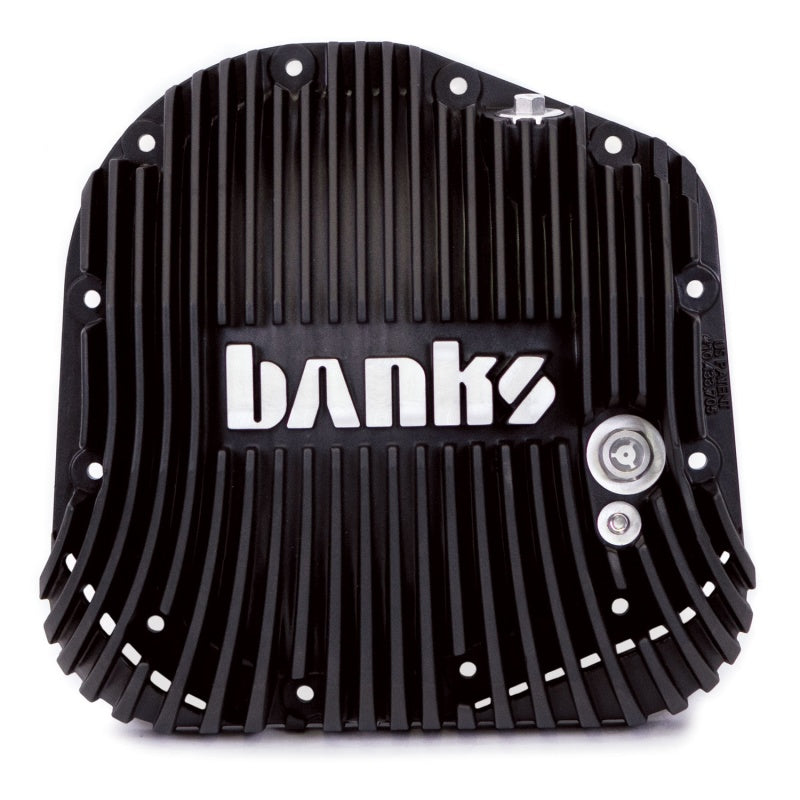 Banks Power 85-19 Ford F250/F350 10.25 inch 12 Bolt Black Ops Differential Cover Kit with Forced-Air Cooling