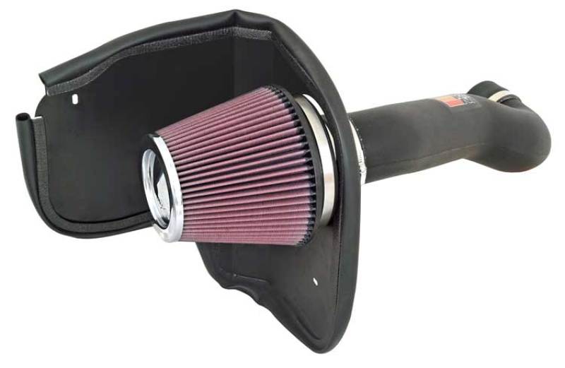 K&N Engineering 57-1555 Performance Cold Air Intake Kit for Jeep Grand Cherokee 2006-2010 with 6.1L V8