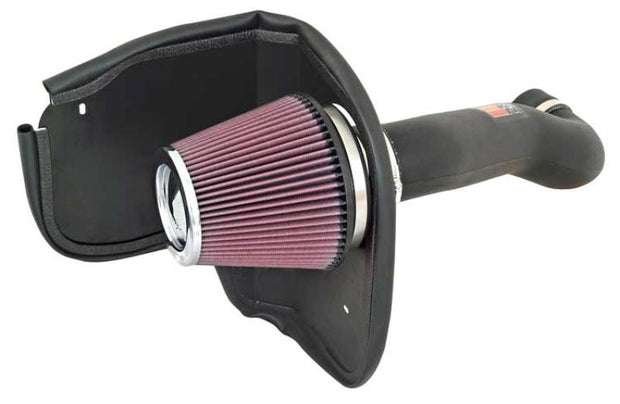 K&N Engineering 57-1555 Performance Cold Air Intake Kit for Jeep Grand Cherokee 2006-2010 with 6.1L V8