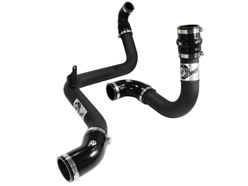 aFe BladeRunner 2.5 Inch Aluminum Hot and Cold Charge Pipe Kit for 2013-2017 Ford Focus ST, Black Part Number 46-20184-B