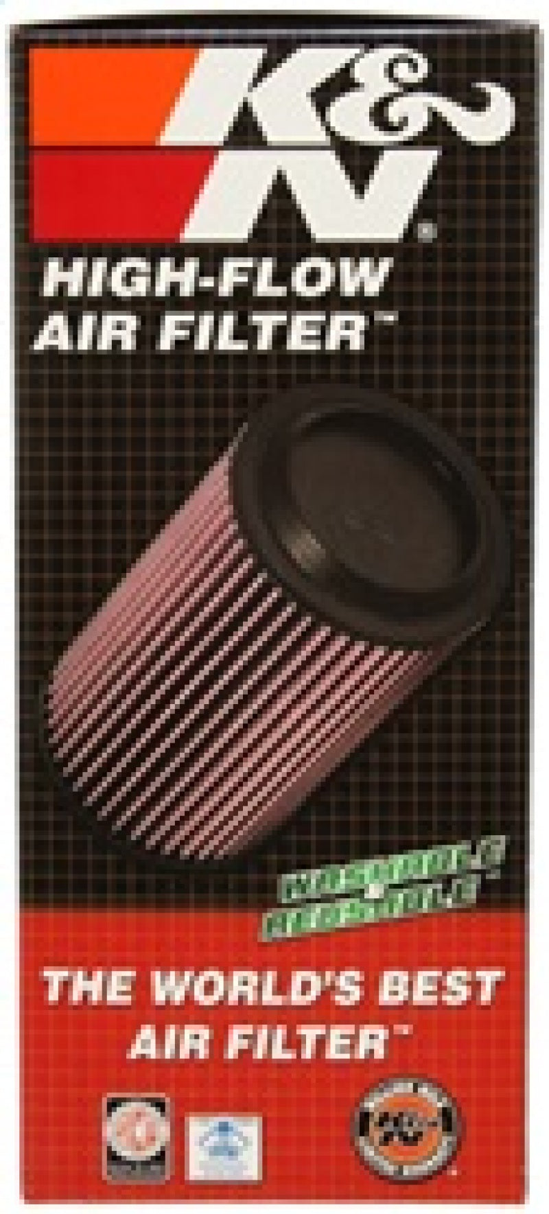 K&N Engineering E-1986 High-Flow Replacement Air Filter for Chevrolet Express Van and GMC Savana 2500 with 4.8L/6.0L V8 Engines