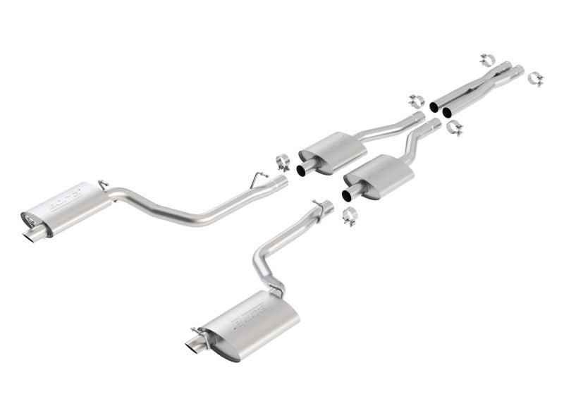 Borla S-Type Cat-Back Exhaust System for 2011-2014 Dodge Charger R/T & Chrysler 300 with 5.7L V8