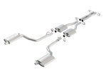 Borla S-Type Cat-Back Exhaust System for 2011-2014 Dodge Charger R/T & Chrysler 300 with 5.7L V8