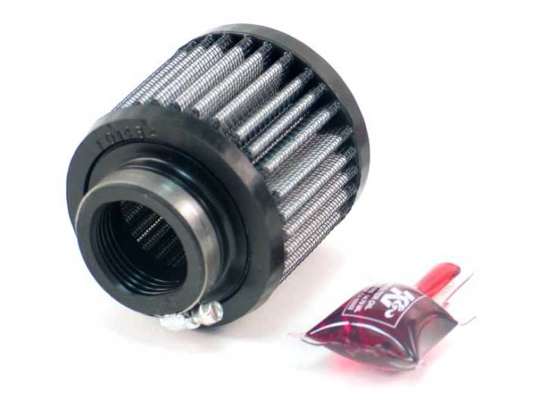 K&N Engineering 62-1430 Rubber Base Crankcase Vent Filter with 1.375-inch Flange and 3-inch Outer Diameter