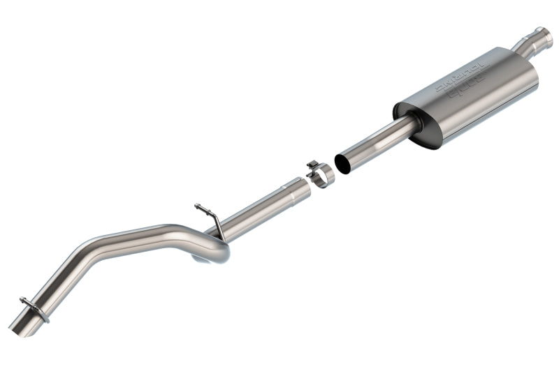 Borla 140822 High Clearance Climber / Rock Crawler Cat-Back Exhaust System for Jeep Wrangler JLU 2.0L Turbo (2018-2026)