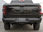 aFe Large Bore-HD 3 in Stainless Steel DPF-Back Exhaust System with Black Tips for Ram 1500 (2020-2021)