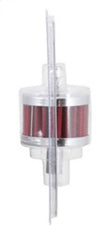 K&N Engineering 62-1100 Steel Base Crankcase Vent Filter – 0.5 Inch Vent OD, 2 Inch Diameter, 1.5 Inch Height