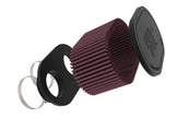 K&N Engineering 2-1/8 inch Dual Flanged Universal Clamp-On Air Filter – 6-1/4 x 4 inch Outer Diameter