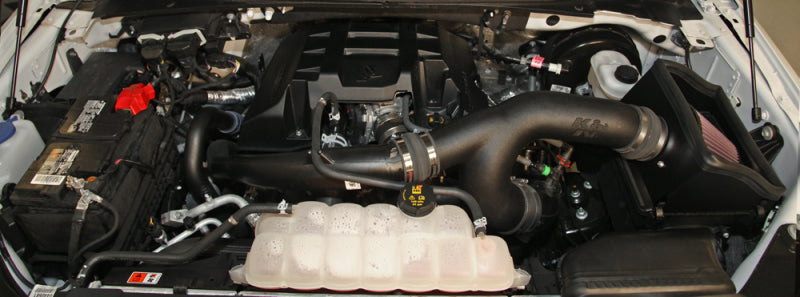 K&N Engineering 63-2593 AirCharger Intake Kit for 2015-2018 Ford F-150 2.7L V6 F/I