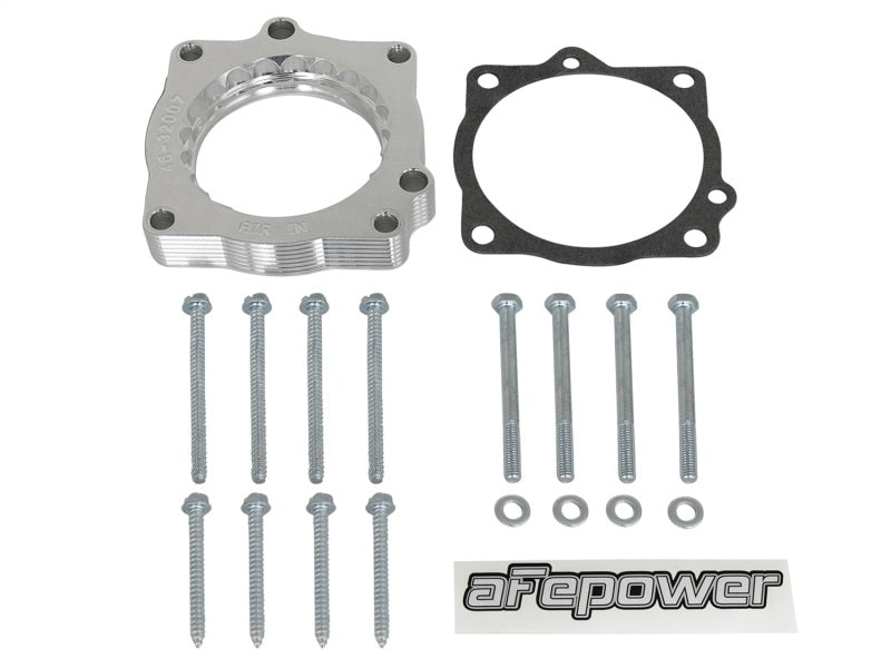 aFe Silver Bullet Throttle Body Spacer Kit for Dodge Challenger SRT-8 2008-2012 V8-5.7L/6.4L