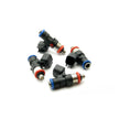 DeatschWerks Bosch EV14 Universal 40mm Compact 65 lb/hr Fuel Injectors (Set of 4)