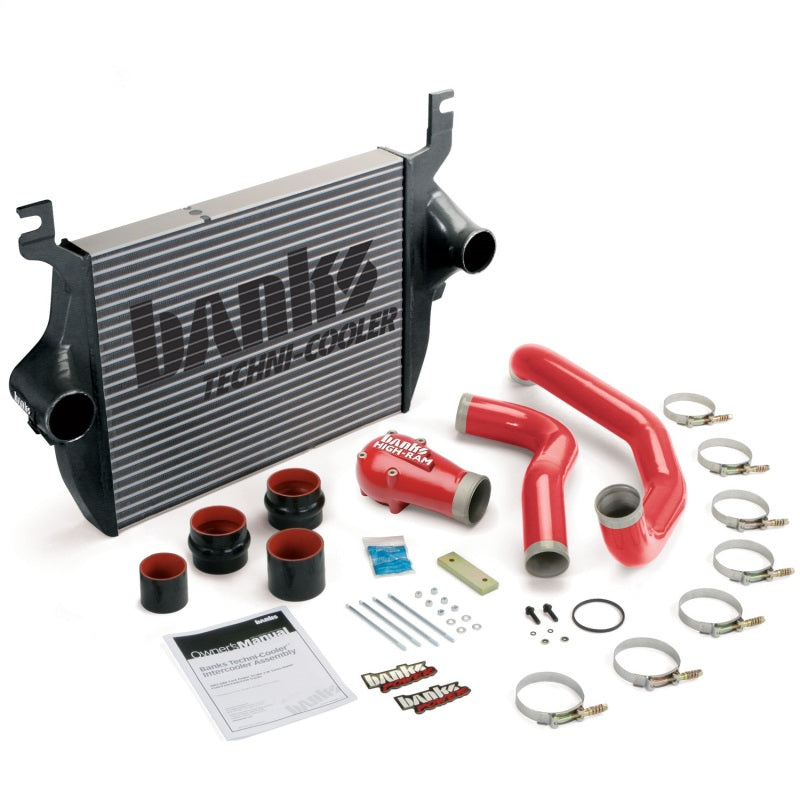 Banks Power 03-04 Ford 6.0L F250-450 Techni-Cooler Intercooler System with Boost Tubes and High-Ram Intake Elbow