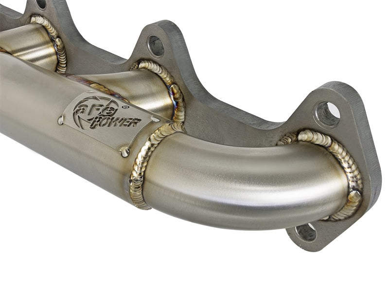aFe Twisted Steel Header Turbo Manifold (T3) for 98.5-2002 Dodge Ram Diesel Trucks 5.9L