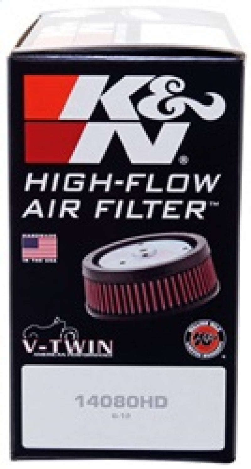 K&N Engineering E-3226 Custom Air Filter for Screaming Eagle Intakes – Washable and Reusable