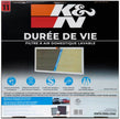 K&N HVAC Filter - 20 x 20 x 1, Reusable Pleated Synthetic Air Filter with MERV 11 Rating