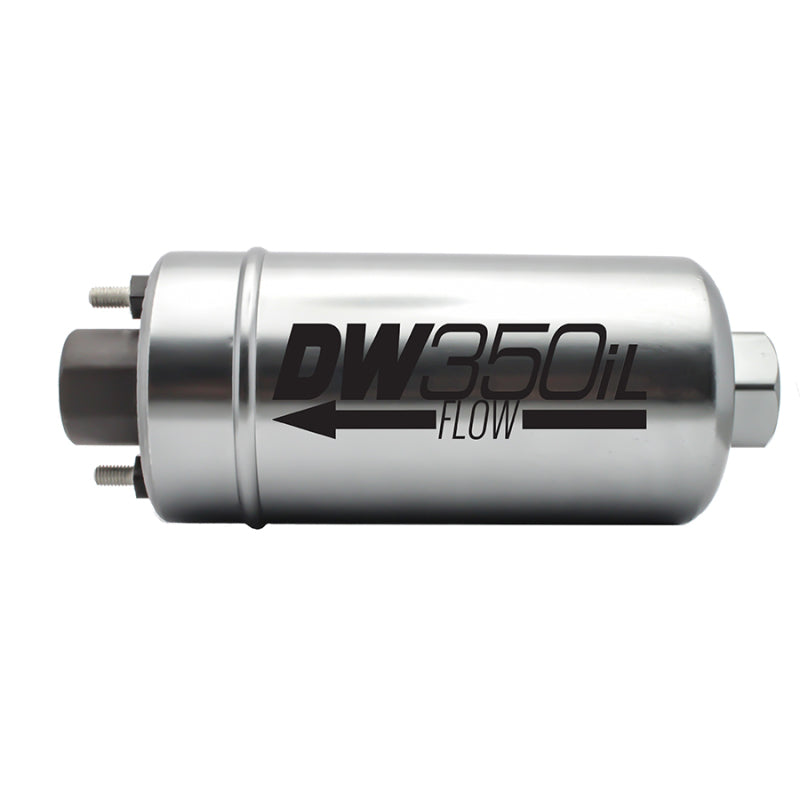 DeatschWerks 350 LPH DW350iL In-Line External Fuel Pump – High-Flow Performance for Automotive Applications