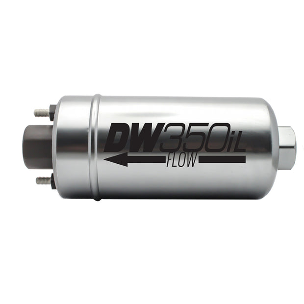 DeatschWerks 350 LPH DW350iL In-Line External Fuel Pump – High-Flow Performance for Automotive Applications