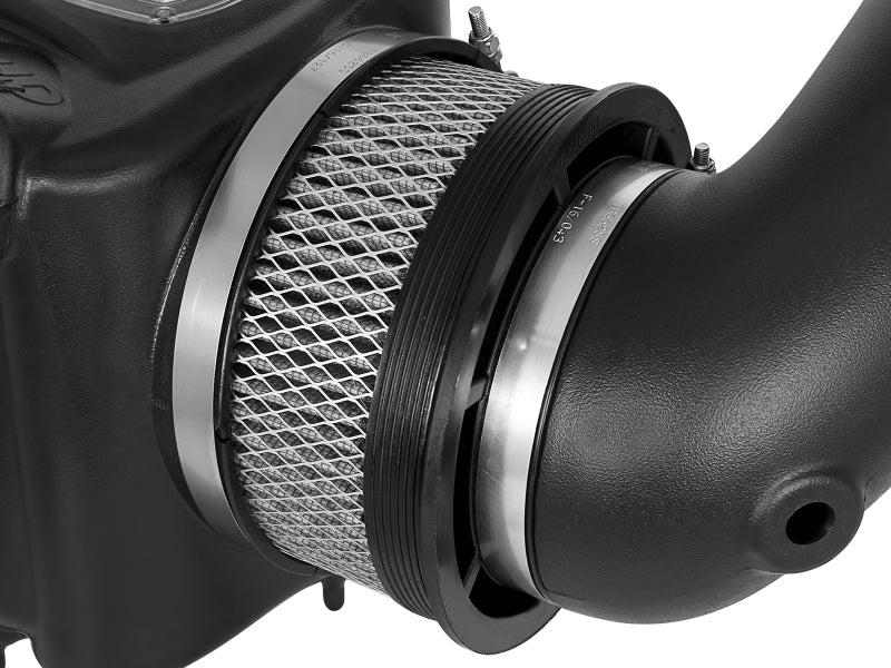 aFe Momentum HD Cold Air Intake System with Pro DRY S Filter for GM 6.6L Diesel Trucks 2007-2010