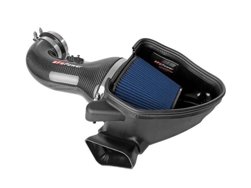 aFe 57-10018R Track Series Carbon Fiber Cold Air Intake System with Pro 5R Filter for Chevrolet Camaro ZL1 2017-2024