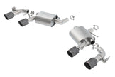 Borla ATAK Axle-Back Exhaust System for 2016-2024 Chevrolet Camaro SS with Dual Mode Valves
