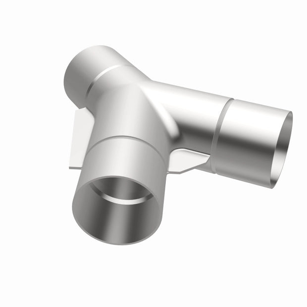 MagnaFlow Part 10733 Stainless Steel Exhaust Y-Pipe – 2.50 inch Diameter, 70 Degree Bend