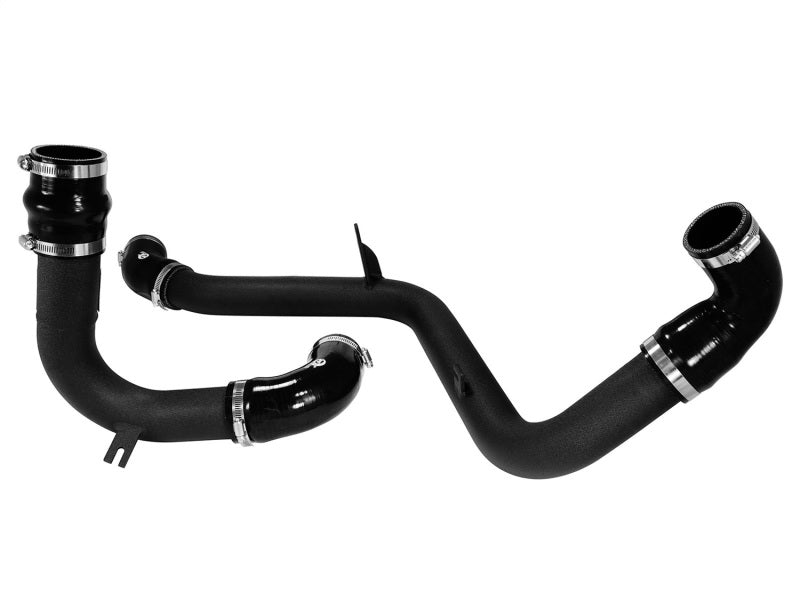 aFe BladeRunner 2.5 Inch Aluminum Hot and Cold Charge Pipe Kit for 2013-2017 Ford Focus ST, Black Part Number 46-20184-B