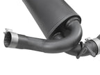 aFe Rebel Series 2.5-inch Dual Black Tip Axle-Back Exhaust System for Jeep Wrangler (JK) 2007-2018 with V6 Engines