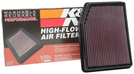 K&N Engineering 33-5083 High-Flow Reusable Air Filter for Chevrolet Silverado 1500 V8-5.3L (2019)