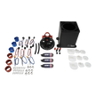 DeatschWerks 5.5L Modular Surge Tank with Three DW300 Fuel Pumps for High-Performance Automotive Applications