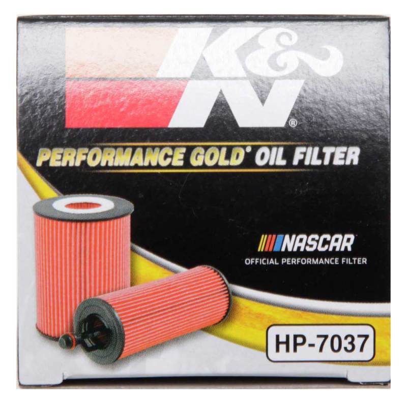 K&N Engineering HP-7037 Cartridge Oil Filter for Ford and Lincoln Vehicles