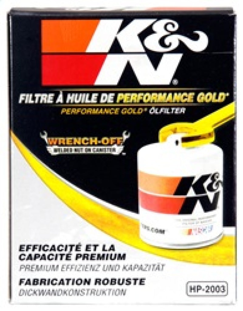 K&N Engineering HP-2003 Oil Filter for Automotive Engines