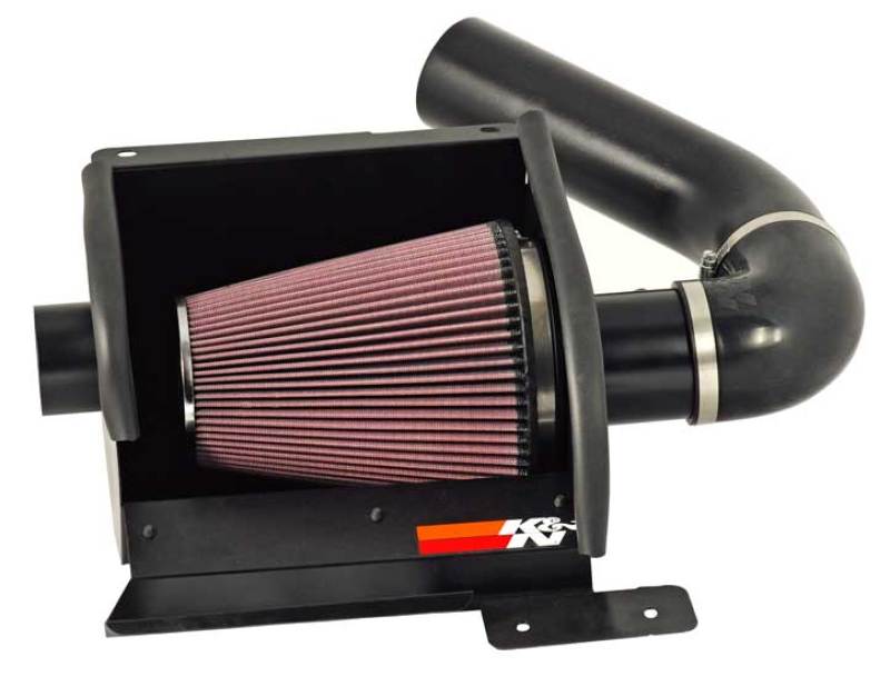 K&N Engineering 77-2570KTK Cold Air Intake System for Ford E-350 and E-150 (V10 6.8L)