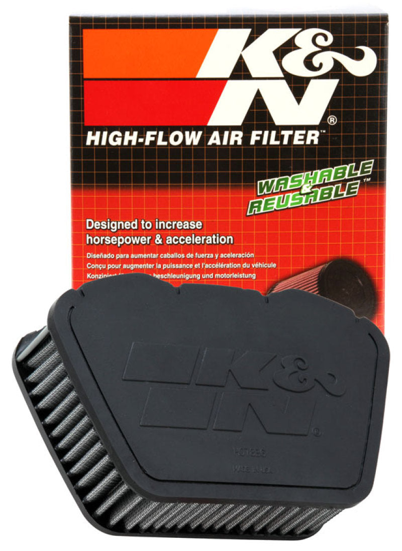 K&N Engineering Part YA-1307 High-Flow Air Filter for Yamaha V Star 950 & 1300 Models