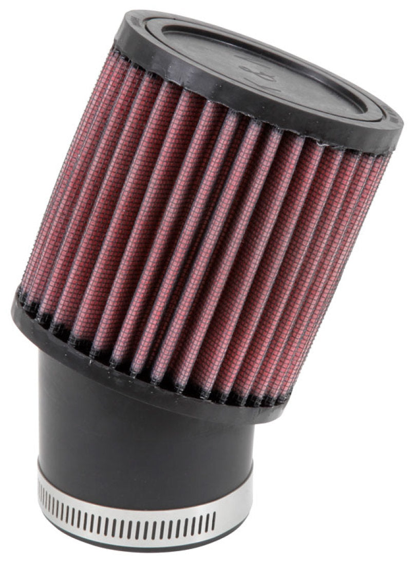 K&N Engineering Universal Rubber Round Straight Air Filter Part RU-1750 – 20° Angled, 2-7/16 Inch Flange, 3-3/4 Inch Outer Diameter, 4 Inch Height