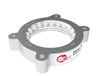 aFe Silver Bullet Aluminum Throttle Body Spacer for Chevrolet Corvette C8 (2020-2026) - Part Number 46-34017