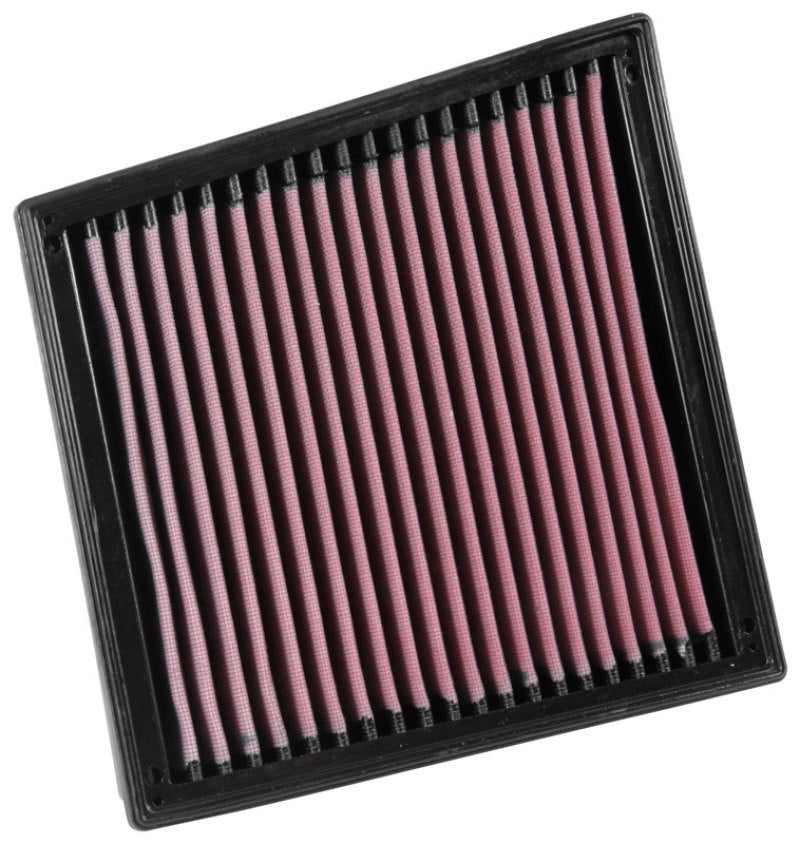 K&N Engineering 33-5065 High-Flow Reusable Air Filter for Chevrolet Silverado 2500HD and GMC Sierra 2500HD/3500HD (2017)