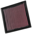 K&N Engineering 33-5065 High-Flow Reusable Air Filter for Chevrolet Silverado 2500HD and GMC Sierra 2500HD/3500HD (2017)