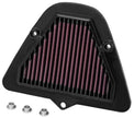 K&N Engineering Part KA-1709 High-Flow Air Filter for Kawasaki Vulcan 1700 Models