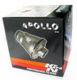 K&N Engineering Universal Apollo Black Cold Air Intake System - 70mm Flanged Fitment