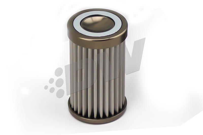 DeatschWerks Stainless Steel 10 Micron Universal Fuel Filter Element - 110mm Housing