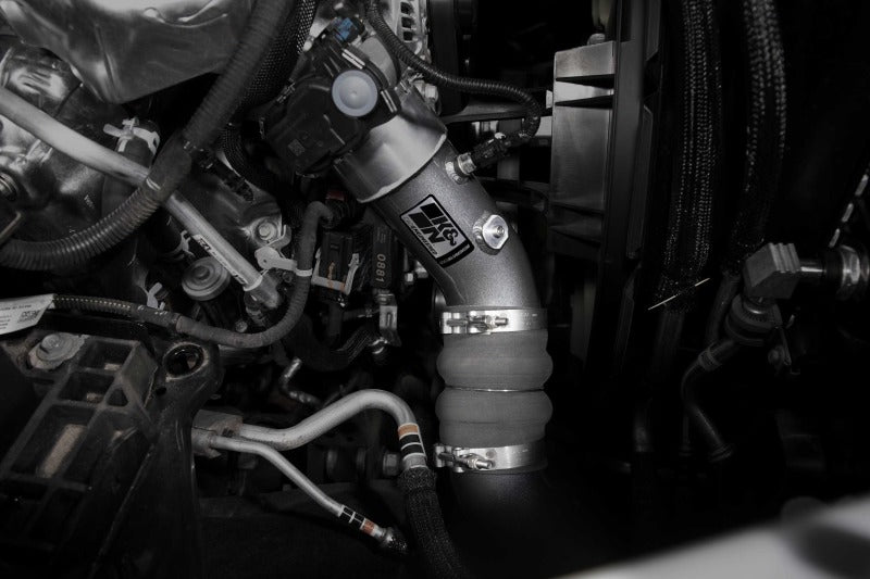 K&N Engineering 77-1011KC Charge Pipe Kit for 2020 Chevrolet Silverado 2500/3500 Diesel V8-6.6L
