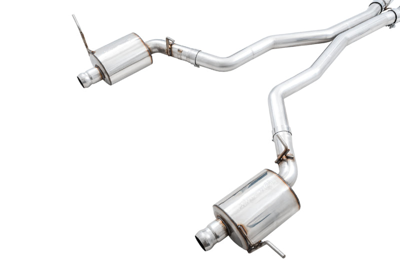 AWE Tuning Touring Edition Exhaust for Jeep Grand Cherokee SRT and Trackhawk – Full 3-Inch Stainless Steel Catback with Drone-Canceling Technology