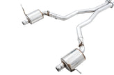 AWE Tuning Touring Edition Exhaust for Jeep Grand Cherokee SRT and Trackhawk – Full 3-Inch Stainless Steel Catback with Drone-Canceling Technology