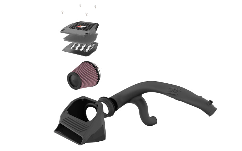 K&N Engineering 63-2625 Performance Cold Air Intake System for Ford Bronco V6 3.0L