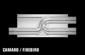 MagnaFlow Part Number 14266 Stainless Steel 5x8 Inch Oval Straight-Through Performance Exhaust Muffler