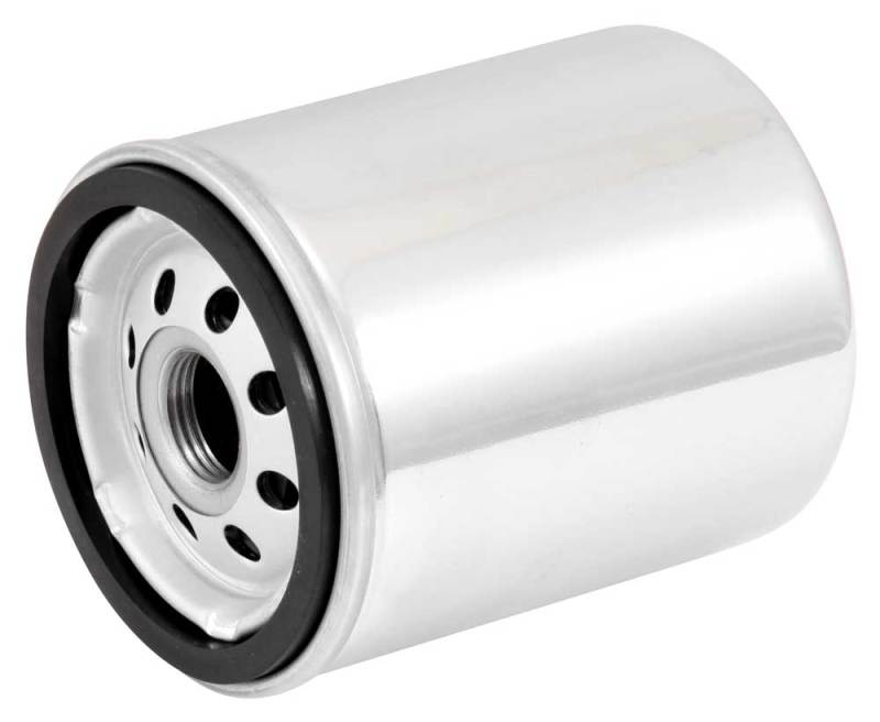 K&N Engineering Part KN-170C Chrome Oil Filter for Harley-Davidson Motorcycles