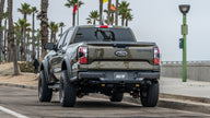 Borla 24-25 Ford Ranger Raptor 2.75-inch Tailpipe Kit with Brawler Ceramic Black Tips - Part #60743BC