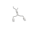 MagnaFlow Street Series Cat-Back Performance Exhaust System for 1992-1996 Chevrolet Corvette - Part 16837