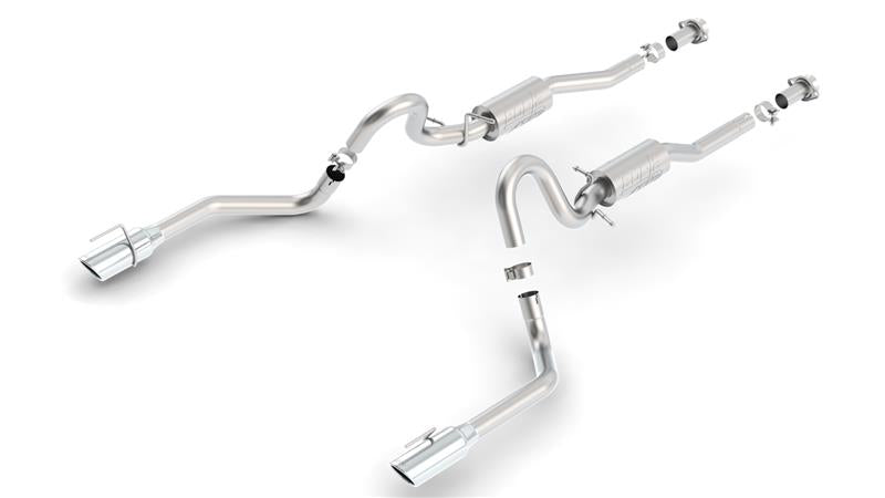 Borla ATAK Cat-Back Exhaust System for 1999-2004 Ford Mustang GT and Mach 1 with 4.6L V8