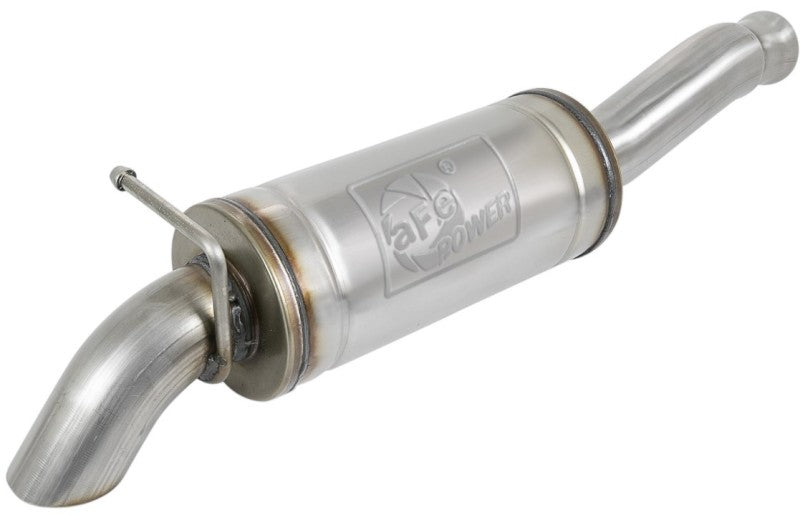 aFe Rock Basher 2.5-inch 409 Stainless Steel Cat-Back Exhaust System for Jeep Wrangler JL 18-21 V6 3.6L